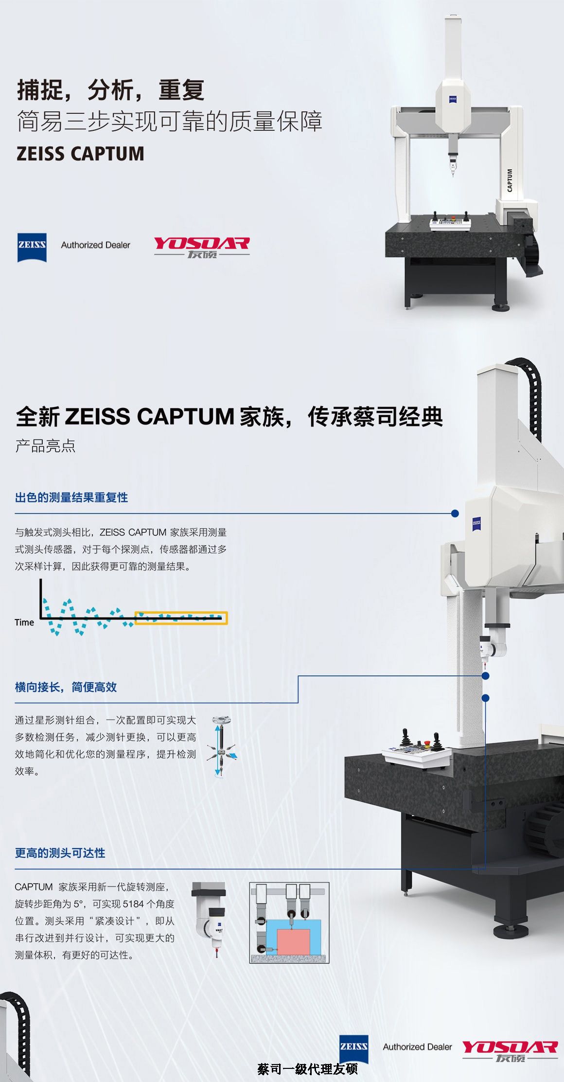 阜新蔡司三坐标CAPTUM